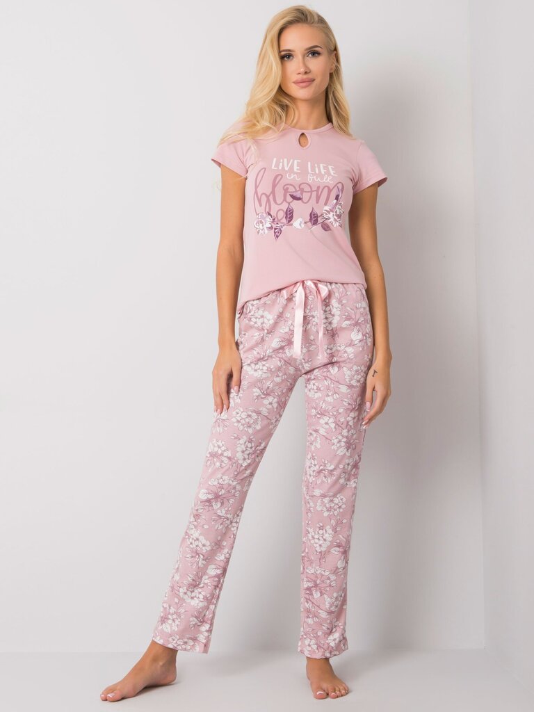 Pižama moterims Factory Price 2016103056095, rožinė kaina ir informacija | Naktiniai, pižamos moterims | pigu.lt
