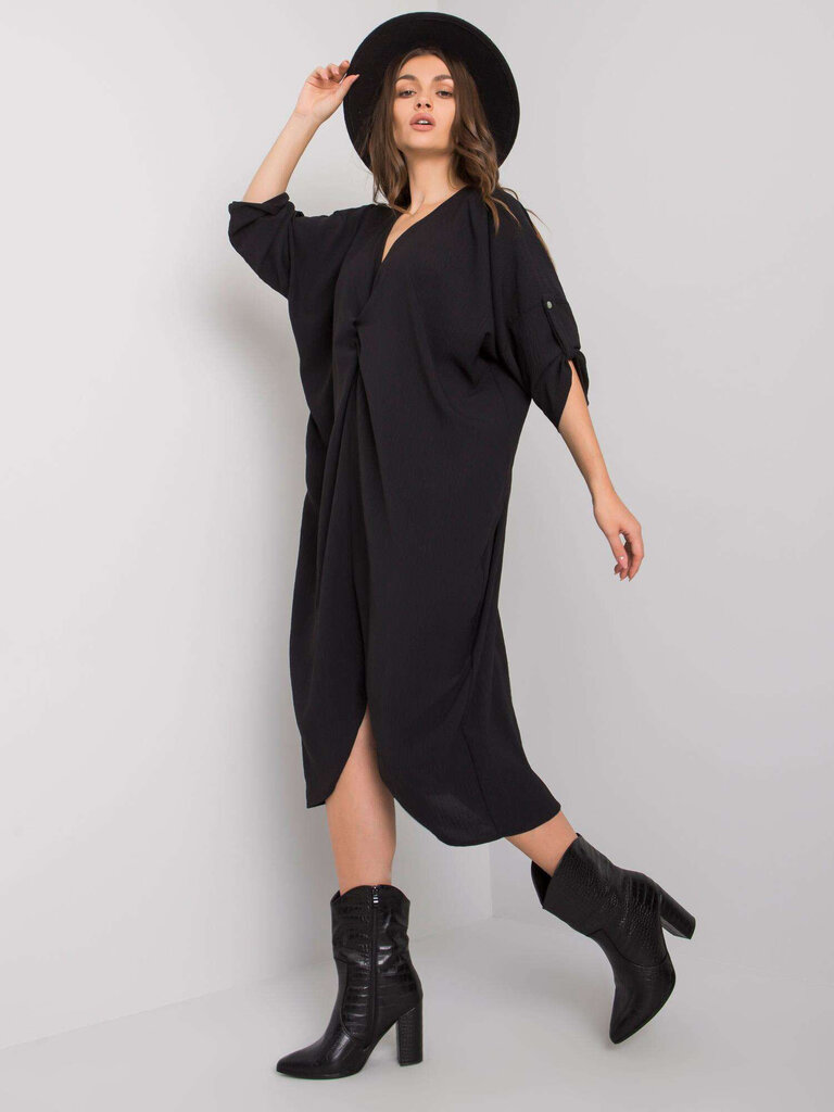 Suknelė moterims Italy Moda 2016103044054, juoda цена и информация | Suknelės | pigu.lt
