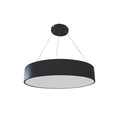 Черный подвесной светильник 70 Вт LED цена и информация | Люстры | pigu.lt