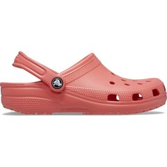 Šlepetės moterims Crocs™ Classic 243525, raudonos kaina ir informacija | Šlepetės moterims | pigu.lt