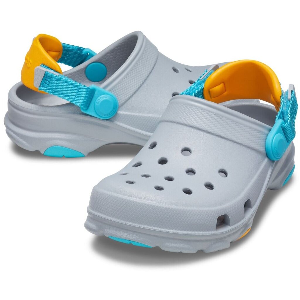 Crocs™ šlepetės vyrams 230268, pilkos цена и информация | Vyriškos šlepetės, basutės | pigu.lt