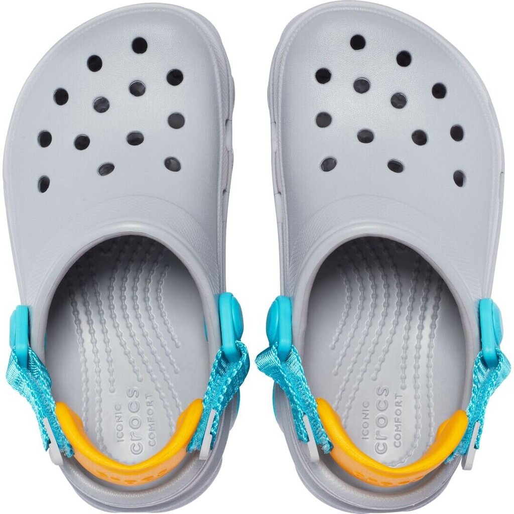 Crocs™ šlepetės vyrams 230268, pilkos kaina ir informacija | Vyriškos šlepetės, basutės | pigu.lt