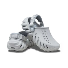 Crocs™ klumpės vaikams Echo Clog Kid's 231923, pilkos цена и информация | Детские резиновые сабо | pigu.lt