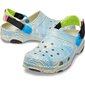 Crocs™ šlepetės moterims Classic AT Topographic Clog 232328, mėlynos kaina ir informacija | Šlepetės moterims | pigu.lt