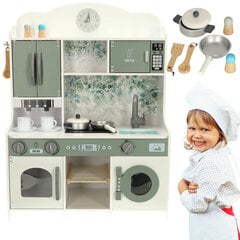 Vaikiška medinė virtuvė su priedais Lulilo kaina ir informacija | Žaislai mergaitėms | pigu.lt