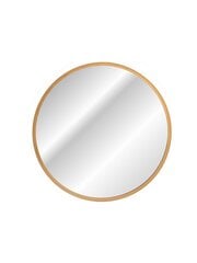 Vonios veidrodis su LED apšvietimu Comad Lustro Hestia 80, auksinis kaina ir informacija | Vonios veidrodžiai | pigu.lt