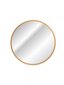 Vonios veidrodis su LED apšvietimu Comad Lustro Hestia 80, auksinis kaina ir informacija | Vonios veidrodžiai | pigu.lt