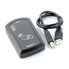 Inveo RFID-USB-DESK skaitytuvas 125 kHz kaina ir informacija | Kompiuterių aušinimo ir kiti priedai | pigu.lt