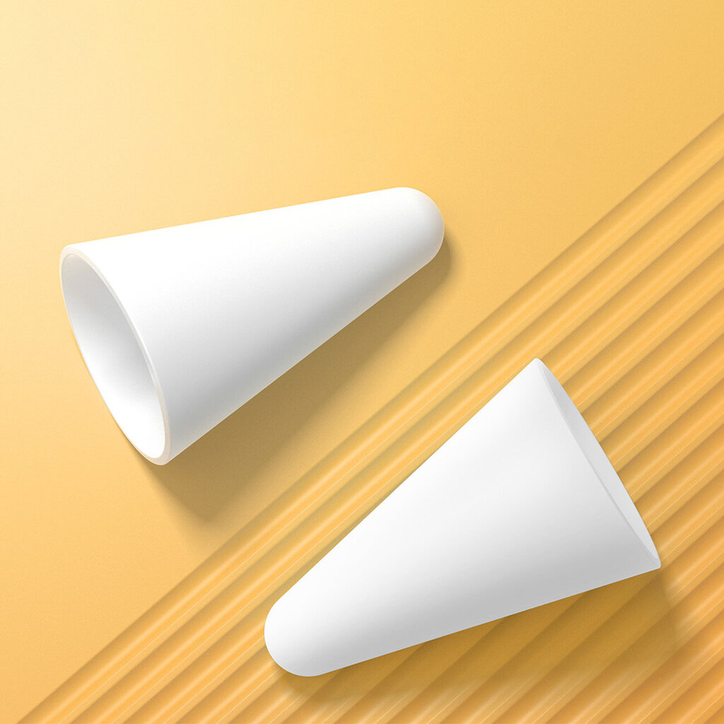 Baseus Silicone Tips White, 12 vnt. цена и информация | Planšečių, el. skaityklių priedai | pigu.lt