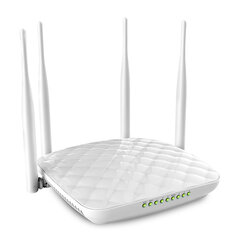 Tenda FH456 wireless router Fast Ethernet 4G White цена и информация | Маршрутизаторы (роутеры) | pigu.lt