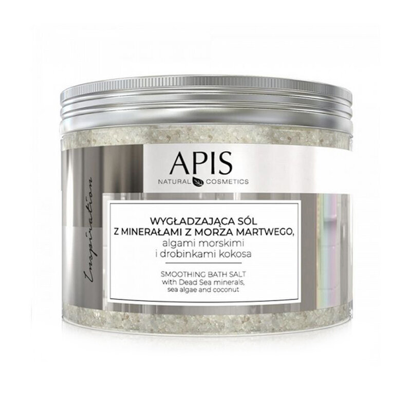 Vonios druska Apis Inspiration Smoothing Bath Salt with Dead Sea Minerals, 650 g цена и информация | Dušo želė, aliejai | pigu.lt