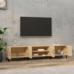 vidaXL Televizoriaus spintelė, ąžuolo, 180x31,5x40cm, apdirbta mediena kaina ir informacija | TV staliukai | pigu.lt