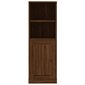 vidaXL Komoda, ruda ąžuolo, 36x35,5x103,5cm, apdirbta mediena kaina ir informacija | Svetainės spintelės | pigu.lt