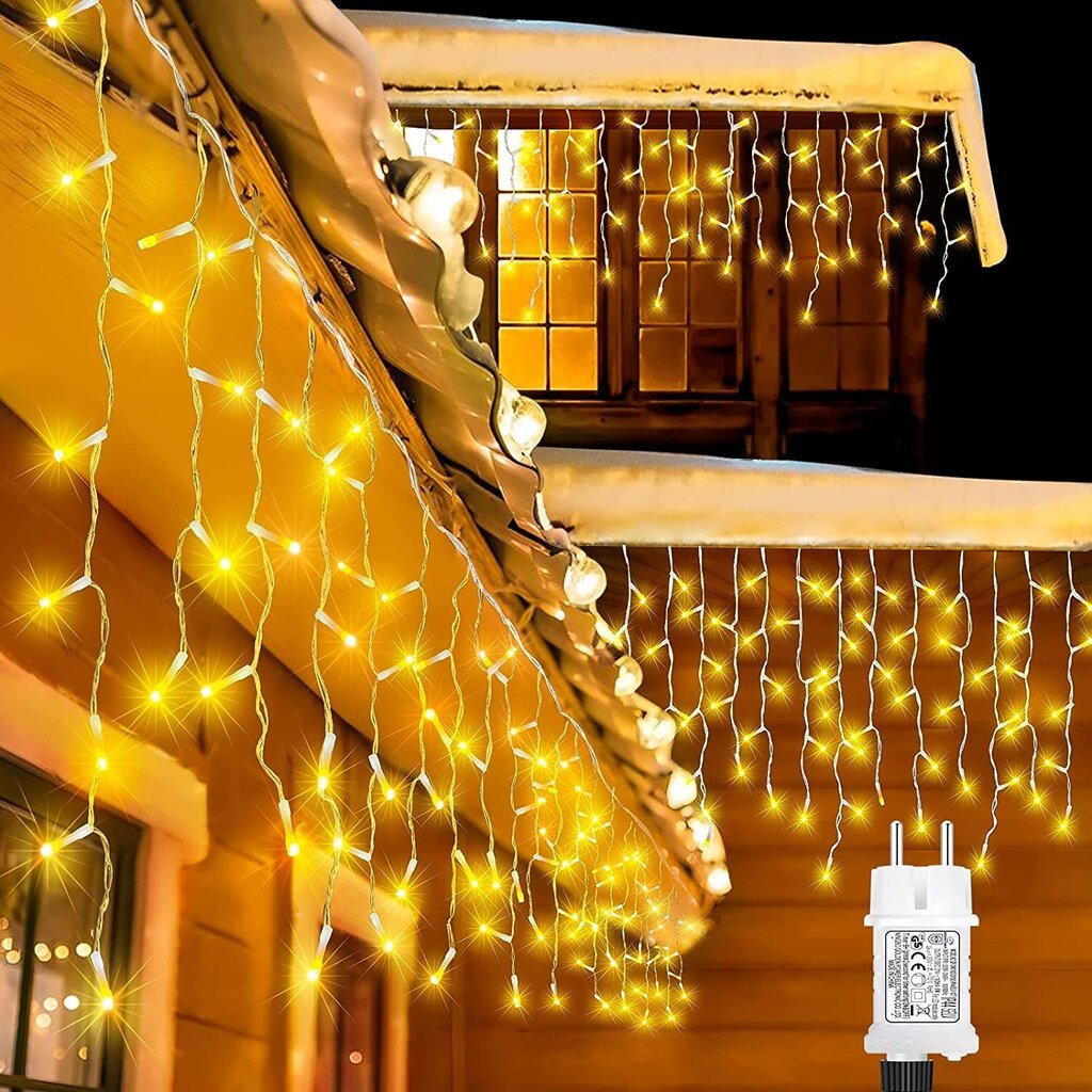 Kalėdinė girlianda, 396 LED, 10 m цена и информация | Girliandos | pigu.lt