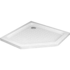 Поддон для душевой кабины Trevi Low Pentagon, 90x90x5 цена и информация | Душевые поддоны | pigu.lt