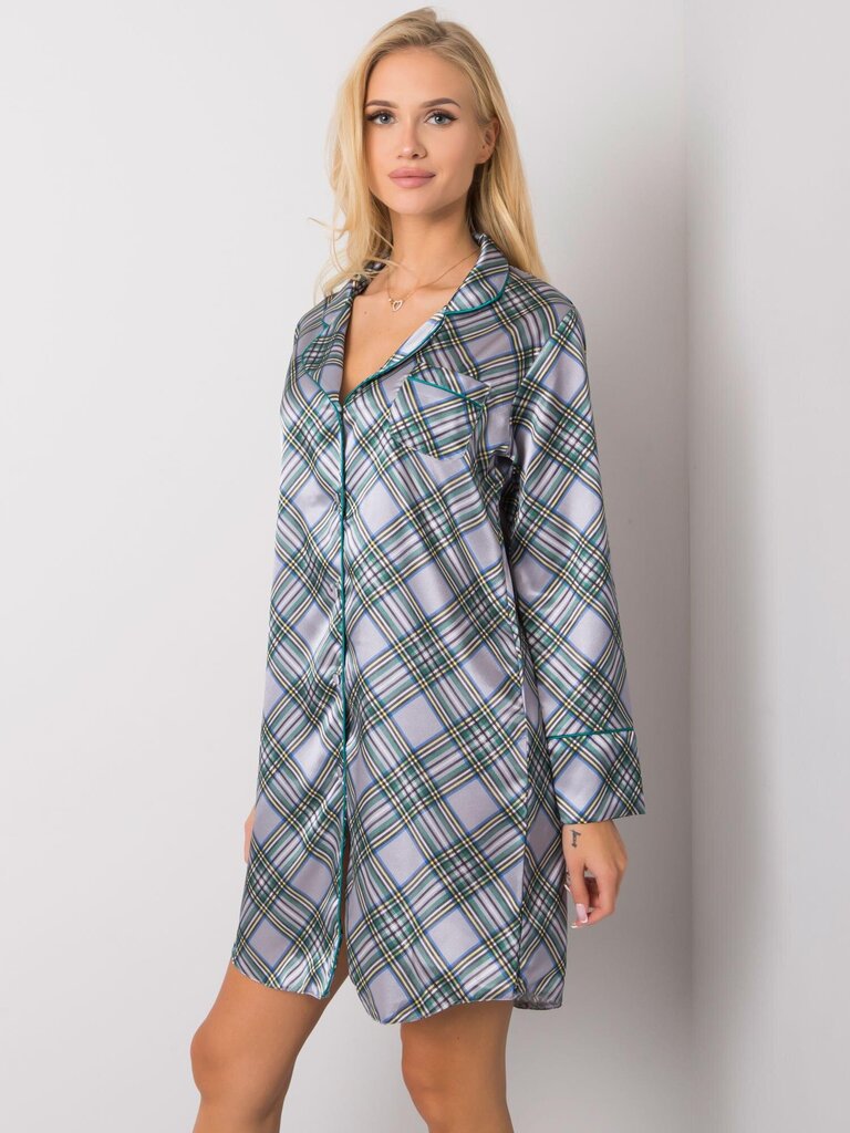 Naktiniai marškiniai moterims Xsapienza, pilki цена и информация | Naktiniai, pižamos moterims | pigu.lt