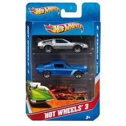 Automobilių modelių rinkinys Hot Wheels K5904, 3 vnt. цена и информация | Žaislai berniukams | pigu.lt