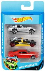 Automobilių modelių rinkinys Hot Wheels K5904, 3 vnt. kaina ir informacija | Žaislai berniukams | pigu.lt