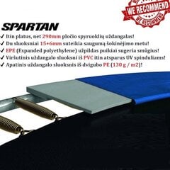 Spyruoklių uždangalas Premium Quality, 250cm kaina ir informacija | Batutai | pigu.lt