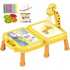 Проектор-чемодан для рисования "Желтый жираф" цена и информация | Развивающие игрушки | pigu.lt