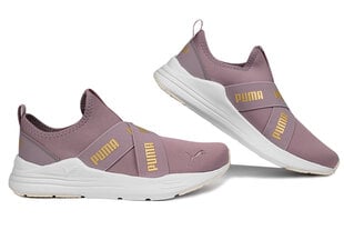 Sportiniai batai moterims Puma Wired Run Slipon Wmns 382299 05, rožiniai kaina ir informacija | Sportiniai bateliai, kedai moterims | pigu.lt
