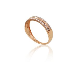 Золотое кольцо  2.25 гр,размер: 18.0, 585° цена и информация | Кольца | pigu.lt