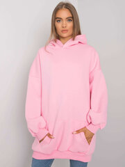 Džemperis moterims Basic Feel Good, rožinis цена и информация | Женские толстовки | pigu.lt