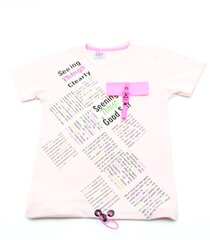 Marškinėliai mergaitėms trumpomis rankovėmis K.B.T kaina ir informacija | Marškinėliai mergaitėms | pigu.lt