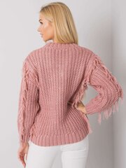 Megztinis moterims Rue Paris 2016103077519, rožinis цена и информация | Женские кофты | pigu.lt