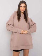 Džemperis moterims Basic Feel Good 2016103086290, smėlio spalvos kaina ir informacija | Džemperiai moterims | pigu.lt