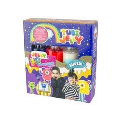 Набор для творчества Tubi Jelly - Монстры (3 цвета), Tuban TU3318 цена и информация | Развивающие игрушки | pigu.lt