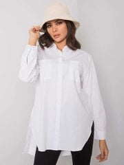 Marškiniai moterims Ex Moda 2016103077342, balti цена и информация | Женские блузки, рубашки | pigu.lt