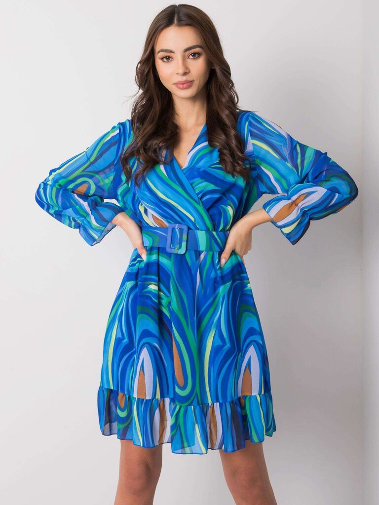 Suknelė moterims Italy Moda, mėlyna цена и информация | Suknelės | pigu.lt