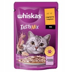 Whiskas Adult suaugusioms katėms su ėriena ir kalakutiena, 28x85 g kaina ir informacija | Konservai katėms | pigu.lt