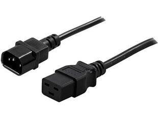 Natec PowerWalker Extension IEC Cable 10A C14/C19, 1.8m цена и информация | Natec Бытовая техника и электроника | pigu.lt