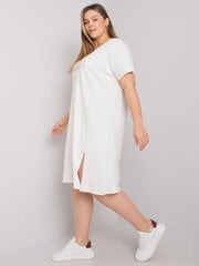 Женское платье Rue Paris, белое цена и информация | Платья | pigu.lt