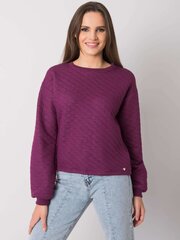 Džemperis moterims Basic Feel Good, violetinis цена и информация | Женские толстовки | pigu.lt