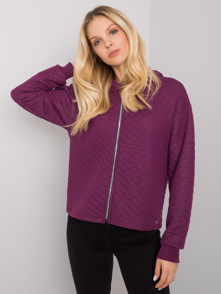 Džemperis moterims Basic Feel Good, violetinis цена и информация | Džemperiai moterims | pigu.lt