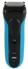 Braun Series 3 ProSkin 3045s Бритва с сеткой Триммер Черный, Синий цена и информация | Электробритвы | pigu.lt