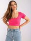 Marškinėliai moterims 2016103133987, rožiniai kaina ir informacija | Marškinėliai moterims | pigu.lt