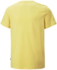 Детская футболка Puma Ess+ 2 Col Logo Tee 586985 45/176, желтая цена и информация | Рубашка для мальчиков | pigu.lt