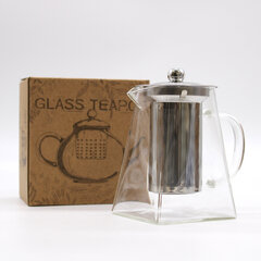 Stiklinis infuzinis arbatinukas, 750 ml kaina ir informacija | Kavinukai, virduliai | pigu.lt