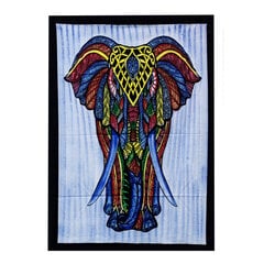 Настенное искусство из хлопка с начесом вручную-Слон
0,18Kg цена и информация | Детали интерьера | pigu.lt