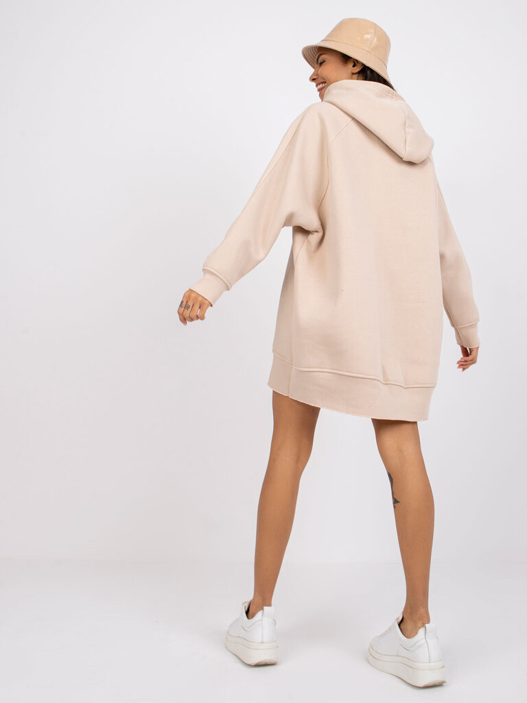 Džemperis moterims Ex Moda 2016103137398, smėlio spalvos kaina ir informacija | Džemperiai moterims | pigu.lt