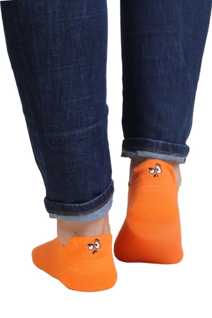 Kojinės moterims Sokisahtel, oranžinės kaina ir informacija | Moteriškos kojinės | pigu.lt