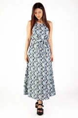 ONLY женское платье 15286935*01, тёмно-синий /белый 5715368648621 цена и информация | Платья | pigu.lt