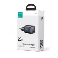 Mini charger USB C 20W PD Joyroom JR-TCF02 - White цена и информация | Зарядные устройства для телефонов | pigu.lt