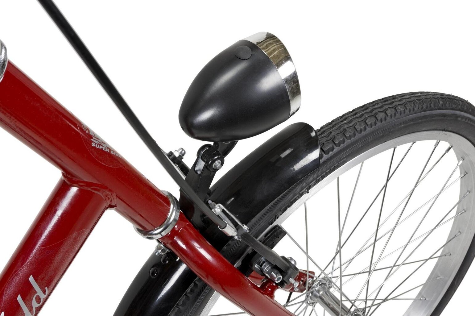 Sulankstomas dviratis Azimut Fold 24" 2023, raudonas kaina | pigu.lt