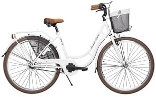 Велосипед Azimut Holland Retro 28" 2023, белый цвет цена и информация | Велосипеды | pigu.lt