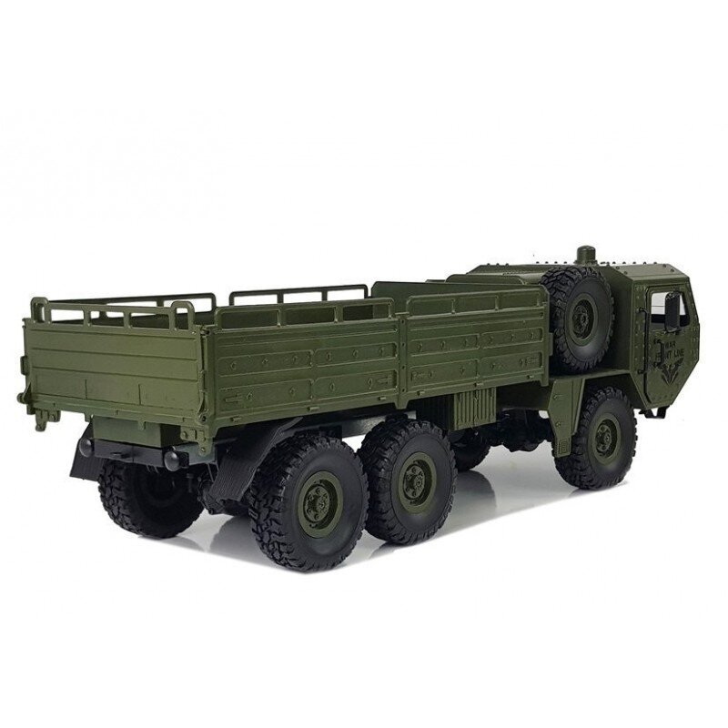 Nuotoliniu būdu valdomas karinis sunkvežimis, žalias kaina ir informacija | Žaislai berniukams | pigu.lt